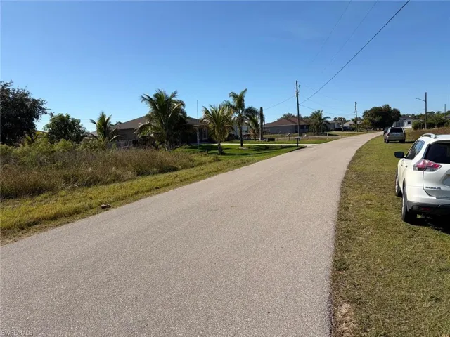 View of asphalt street