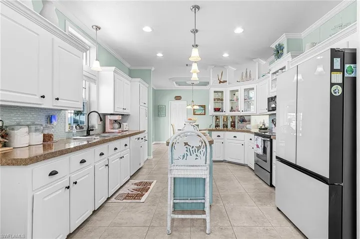 kitchen looking east