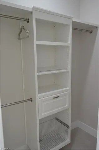 View of closet