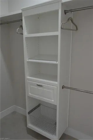 View of closet
