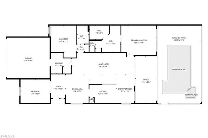 View of home floor plan