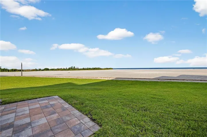 View of green lawn