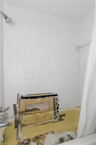 Details with shower / tub combo