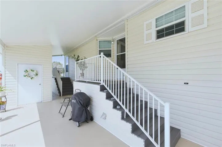 Front and back doorways