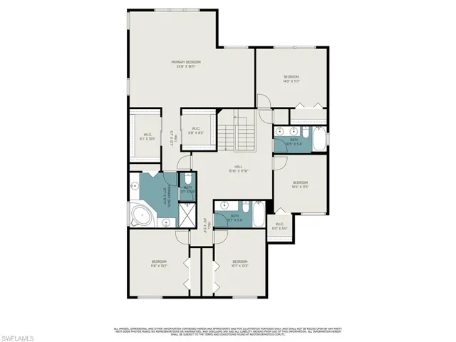 Floor plan - Second Floor