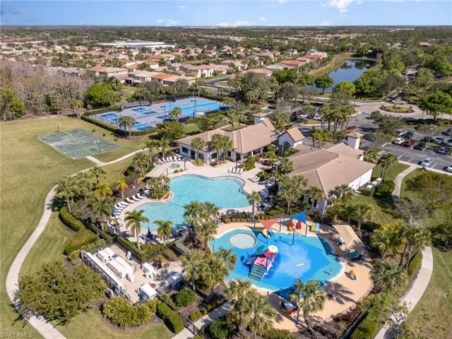 Bird's eye view of the whole community amenities which is directly across street.