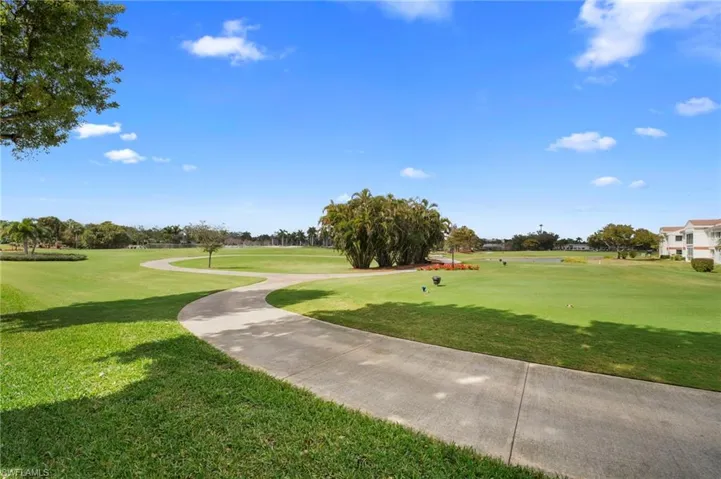View of Golf Course from back of Condo