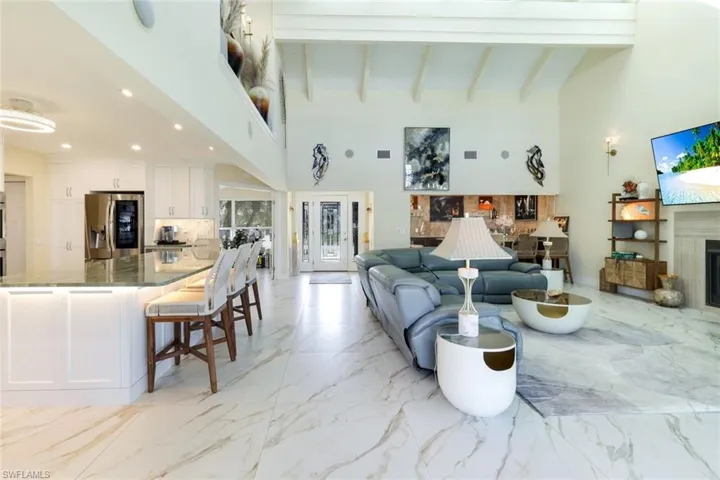 Open Floor Plan - Kitchen - Living - Bar - Flex Room