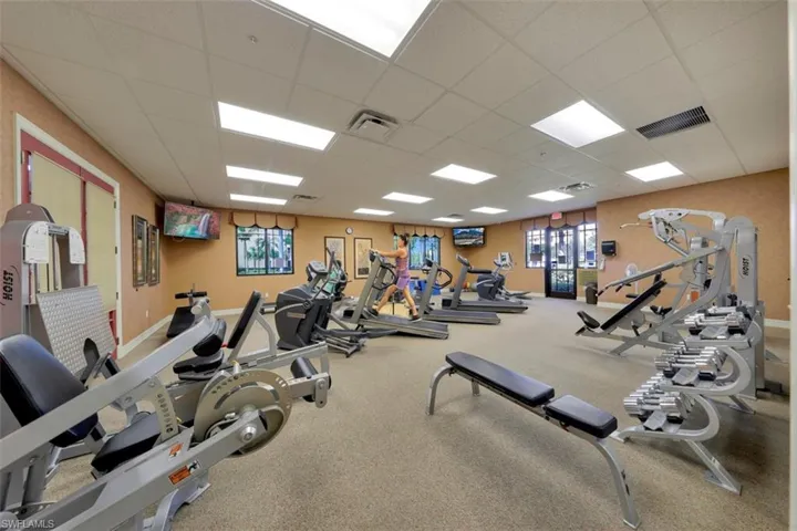 Cool, Modern Fitness Center