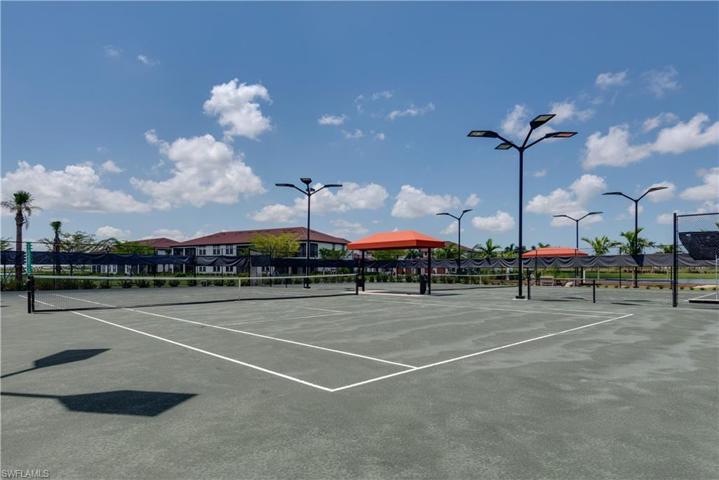 Tennis courts