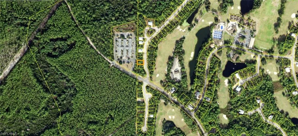 Aerial Map. Depicting the property within its geographical context, including surrounding parcels and features