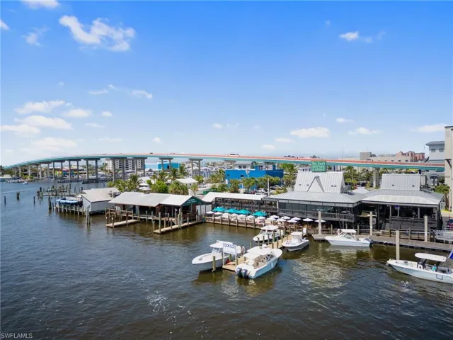 Dock featuring a water view