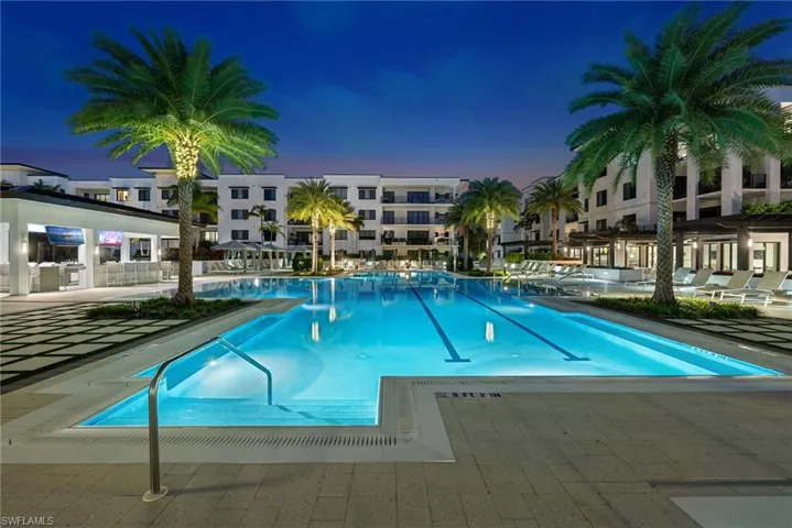 Community Pool - Night View 4