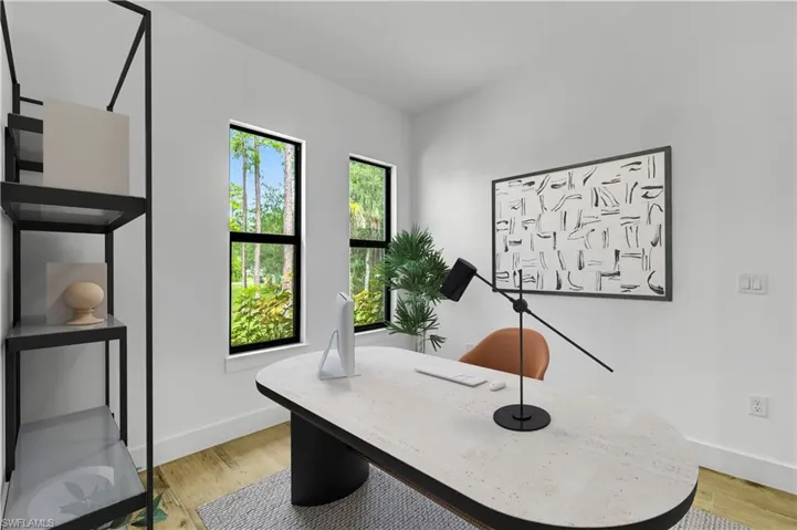 Picture digitally staged from a model home