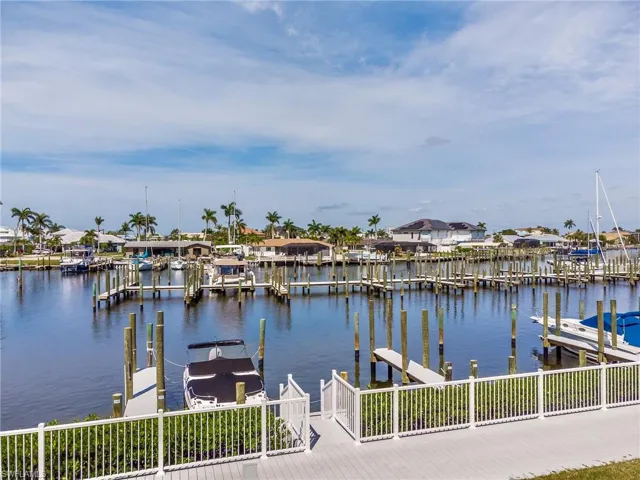 Your boat dock is right out the back door