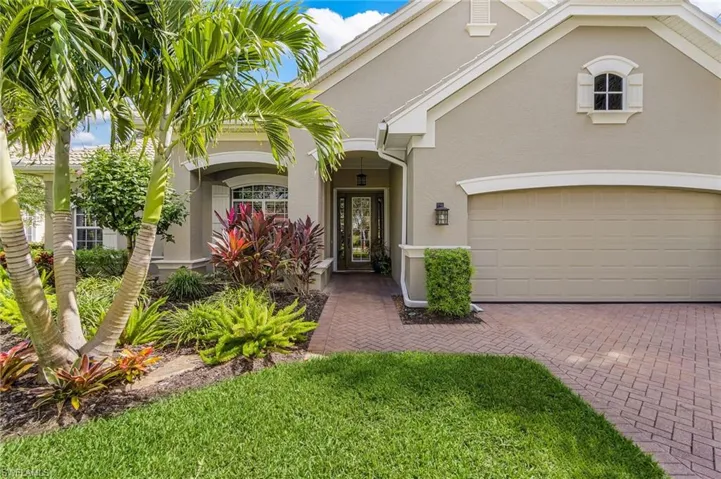 Gorgeous landscape and inviting entry
