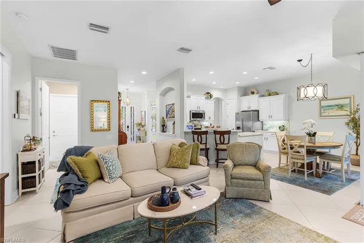 View of living room