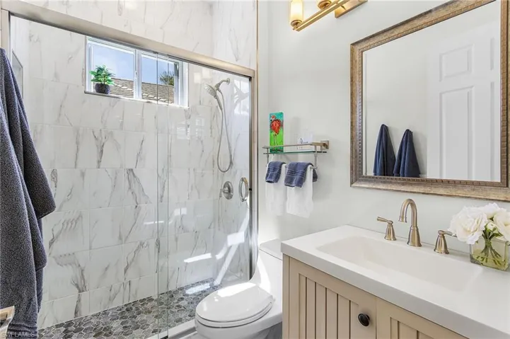 Guest Bath with new shower all updated