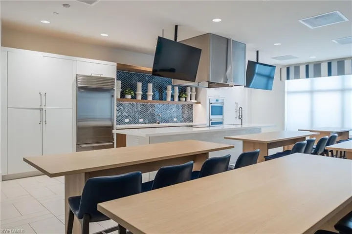 Kitchen for cooking classes