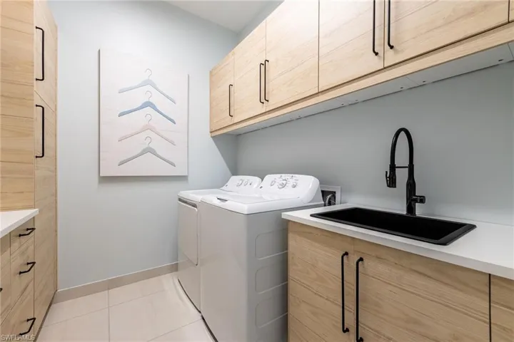 Large laundry room sink