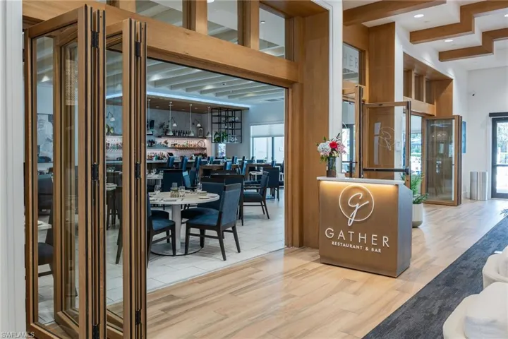 Gather Restaurant at the clubhouse