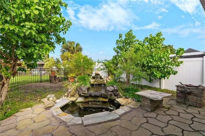 View of patio