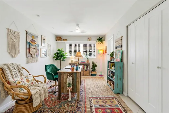 Shown as a Cozy Office- Actually Could be a 3RD Bedroom