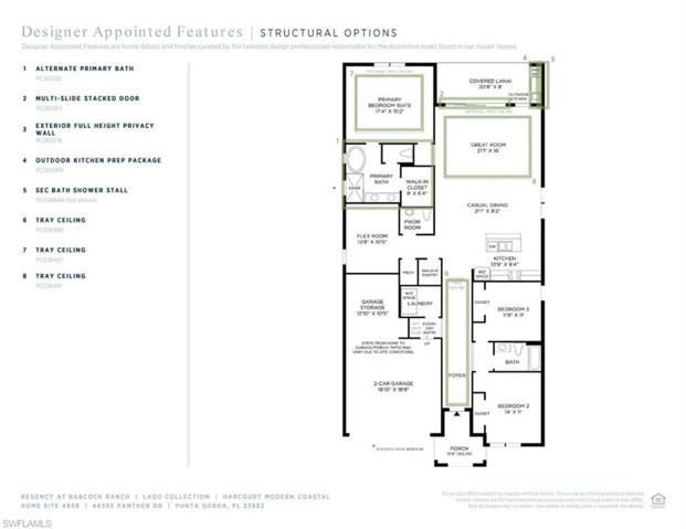 Floorplan with selections