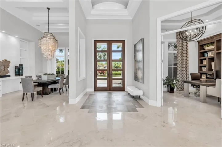 Seamless open floor plan