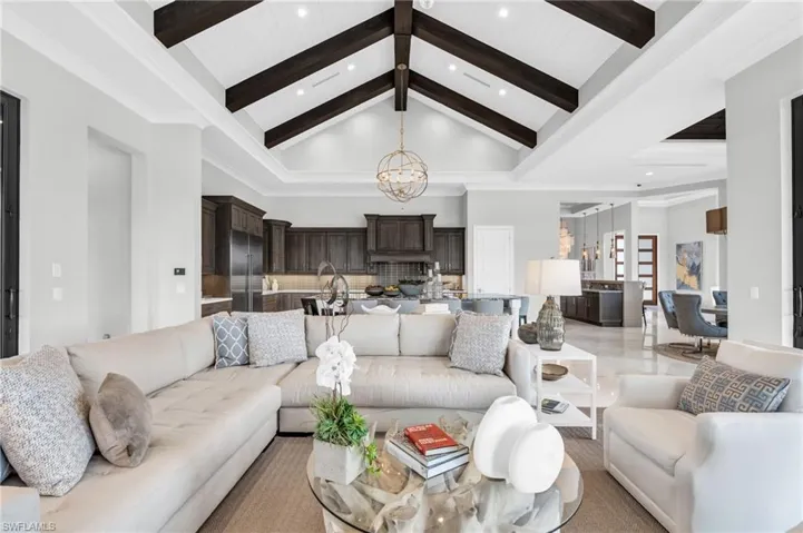 Complemented with wood, stone, and tile with decorative accents