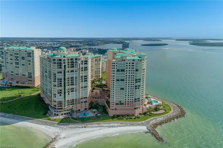 Bird's eye view of expansive beach
