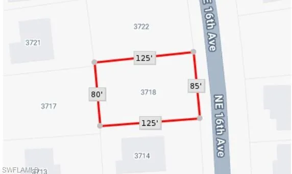 3718 Ne 16th Ave, Cape Coral, Florida 33909