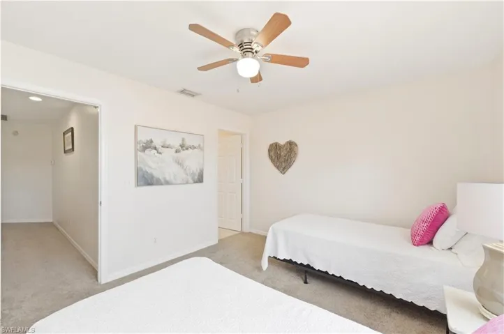 Upstairs bedroom #3 with ensuite bath