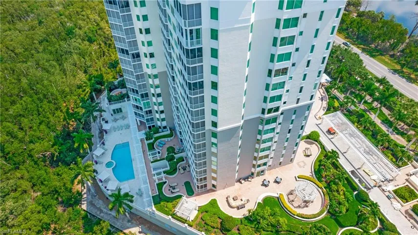 Building Pool and View of Private Terrace