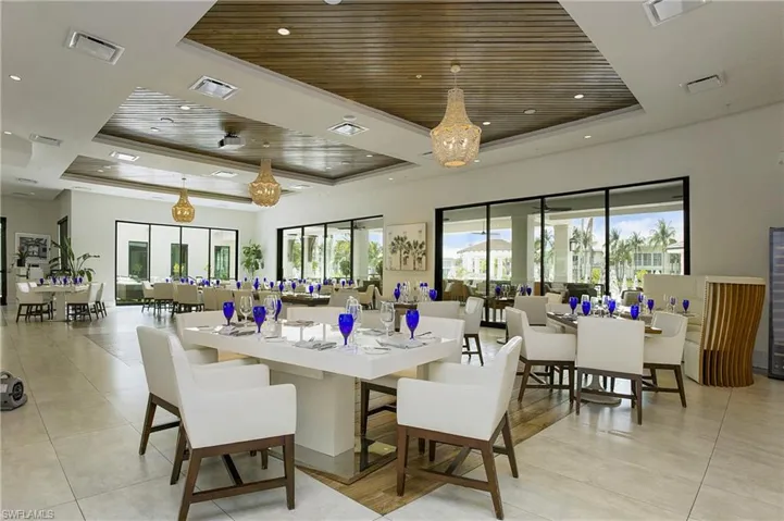 Recently renovated Community Center with indoor and outdoor dinning