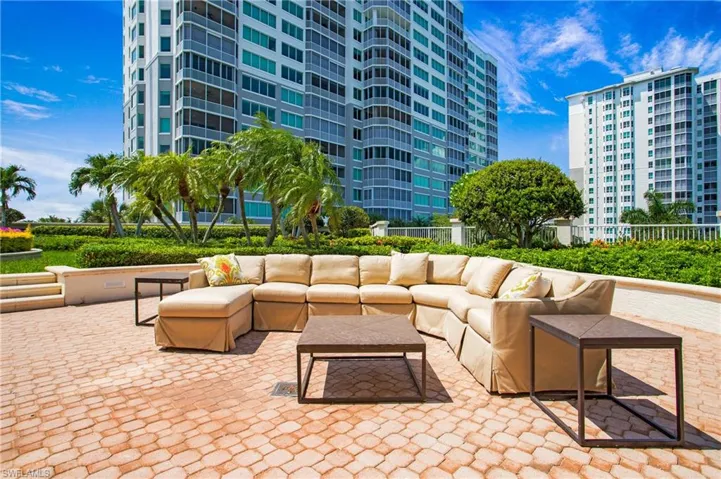 Private Terrace Sitting Area