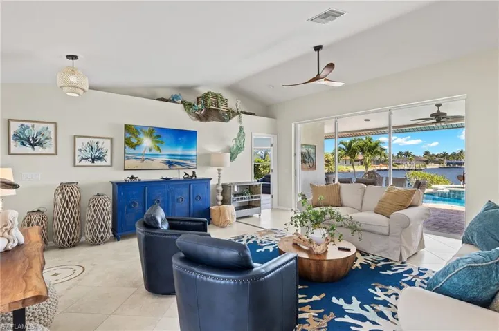 Floor plan is a split bedroom with the primary on the left side of the house as you enter and the guest living area on the right. Interior of home is newly painted.