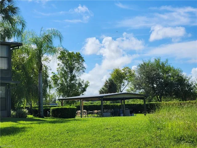Common BBQ area