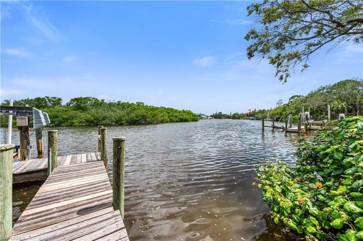 Fish from your dock.