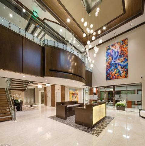 Spa/salon reception area.