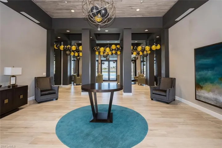 View of building lobby
