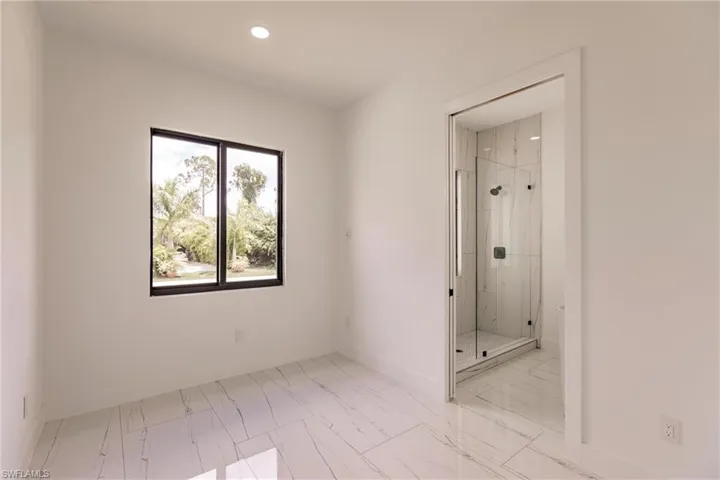 View of tiled empty room