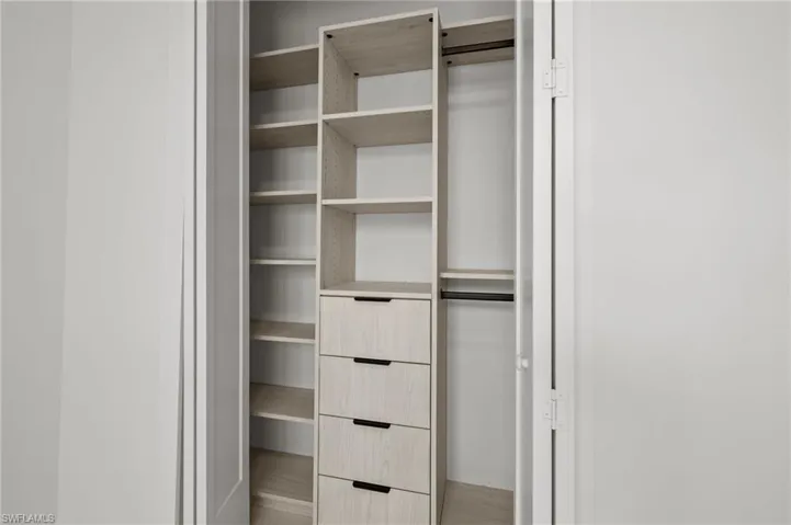 View of closet