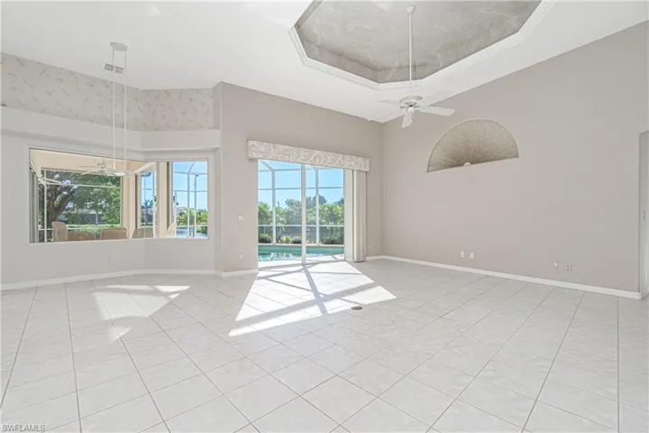 family room and dinette