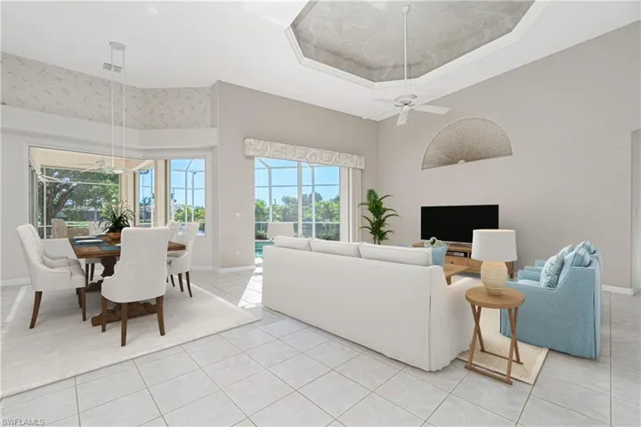 vituallly staged family room