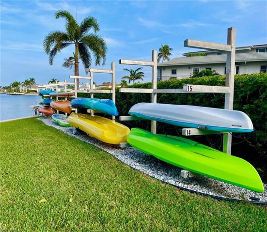 Kayak Storage & Water Sport Launch Dock right outside your door