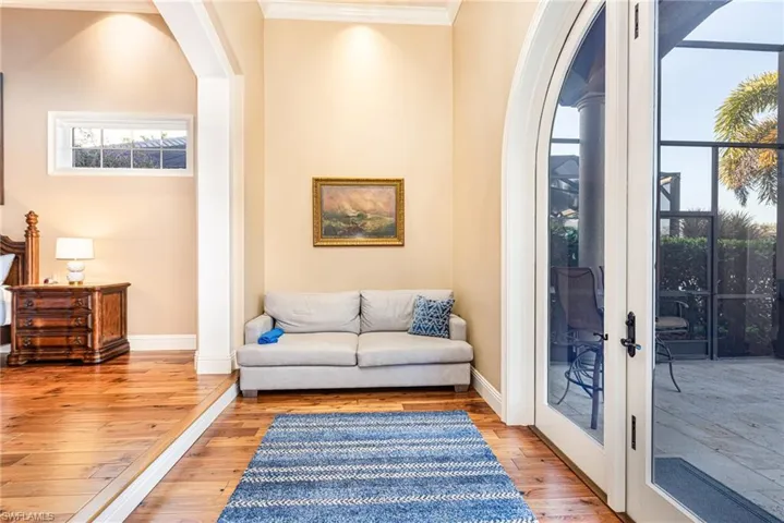 PRIVATE ALCOVE OFF PRIMARY BEDROOM