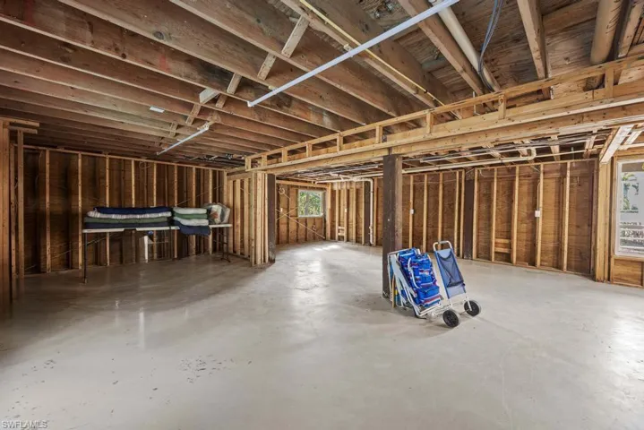 View of basement