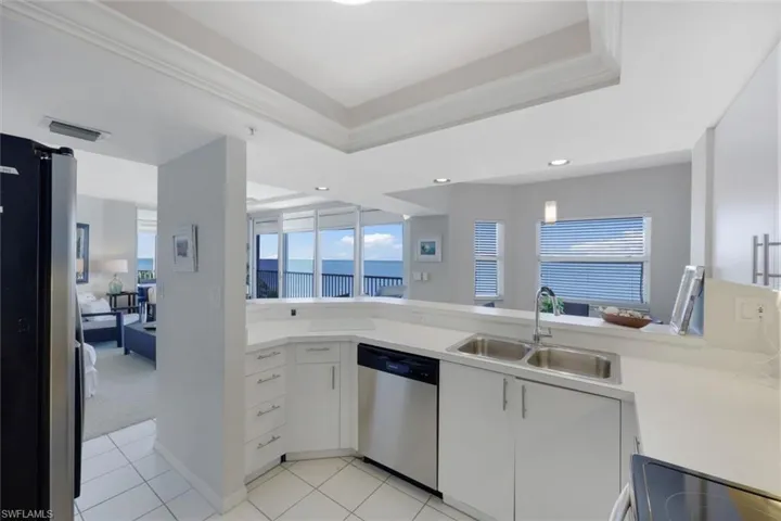 See the water while you cook and entertain.
