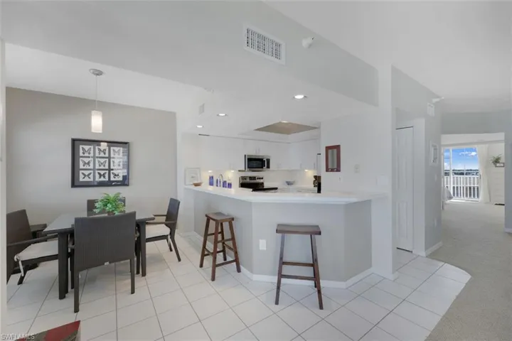 Kitchen and dining.